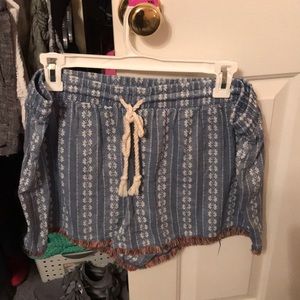 Mossimo Linen Shorts